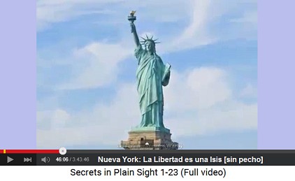 Nueva York: La Libertad es
                        una Isis [sin pecho!]