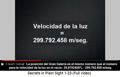 La velocidad de la luz en el vac�o es
                      299.792.458 metros por segundo
