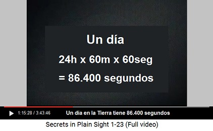 Un d�a tiene 86.400 segundos