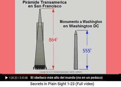 La Pir�mide Transamerica es el obelisco m�s
                    alto del mundo con 864 pies