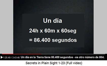 Un d�a en la Tierra tiene 86.400 segundos - es
                    otro n�mero de 864