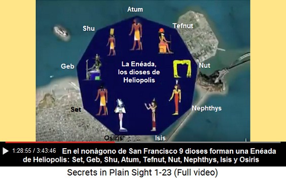 Hay 9 dioses de la En�ada de
                                  Heliopolis en el non�gono de San
                                  Francisco