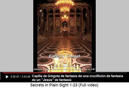 Capilla de fantas�a de G�lgota para una
                        crucifixi�n de fantas�a de un cierto
                        "Jes�s" de fantas�a