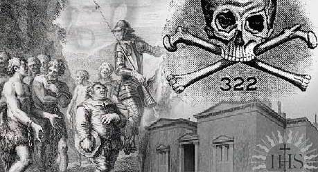 Die T�ter von Br�ssel: Die
                politisch-satanistische Sekte der Skull&Bones in den
                kriminellen "USA" hat sich den Code 322
                gegeben [1]. Es geht um Man�ver zur Weltbeherrschung.
                Skull&Bones organisiert Revolutionen, Kriege,
                Anschl�ge und Man�ver, um dem angels�chsischen Komitee
                der 300 (K300) der Rothschilds und der K�nigin von
                England die Weltherrschaft zu erm�glichen. Der Tempel
                steht auf dem Gel�nde der Yale-Universit�t im
                Bundesstaat Connecticut ca. 100km von New York entfernt.
                Gladio ist die Privatarmee der NATO, um u.a. den
                Kinderhandel und die Kindermordrituale der Satanisten
                abzuwickeln. Die Bomben von Br�ssel vom 22.3.2016 sind
                klassische Man�ver, um Gesetze zu versch�rfen und eine
                Diktatur in Europa zu erreichen - im Sinne der K300.
