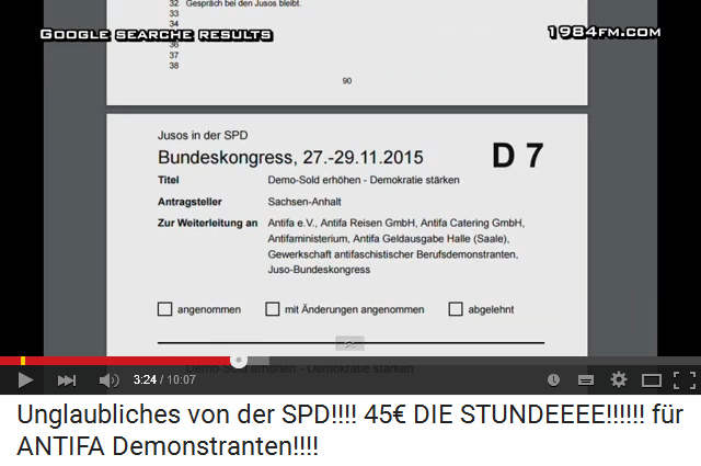 Bundeskongress der Jusos (kriminelle
                          SPD) vom 27.-29. November 2015 01