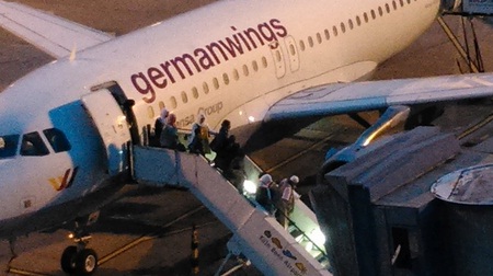 Germanwings - Nacht-Fl�chtlingsinvasion
                          in Deutschland, vom Merkel-Regime organisiert