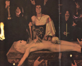 Satanistic human sacrifice of
                              a woman