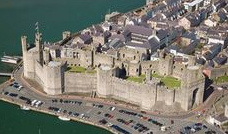 Caernarfon Castle (Carnarvon) in Wales [25] with
                rituals and orgies of gay-satanist Vatican with
                children's rituals and children's sacrifices.